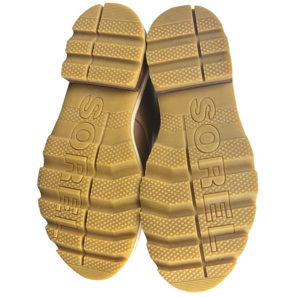 Sorel Women’s Lennox Tan Boots Size 7 Workwear Fall Lace up - Picture 11 of 14